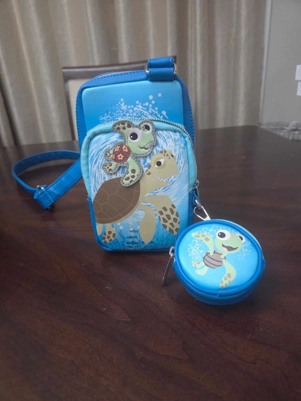 Loungefly Finding Nemo Crossbody Bag with Coin Pouch